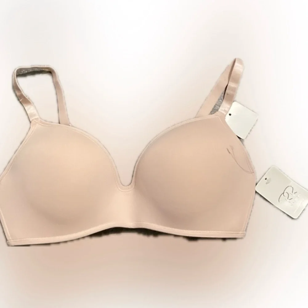 Rene Rofe Wire-Free Lightly Padded Bra Size 38D - Picture 2 of 9